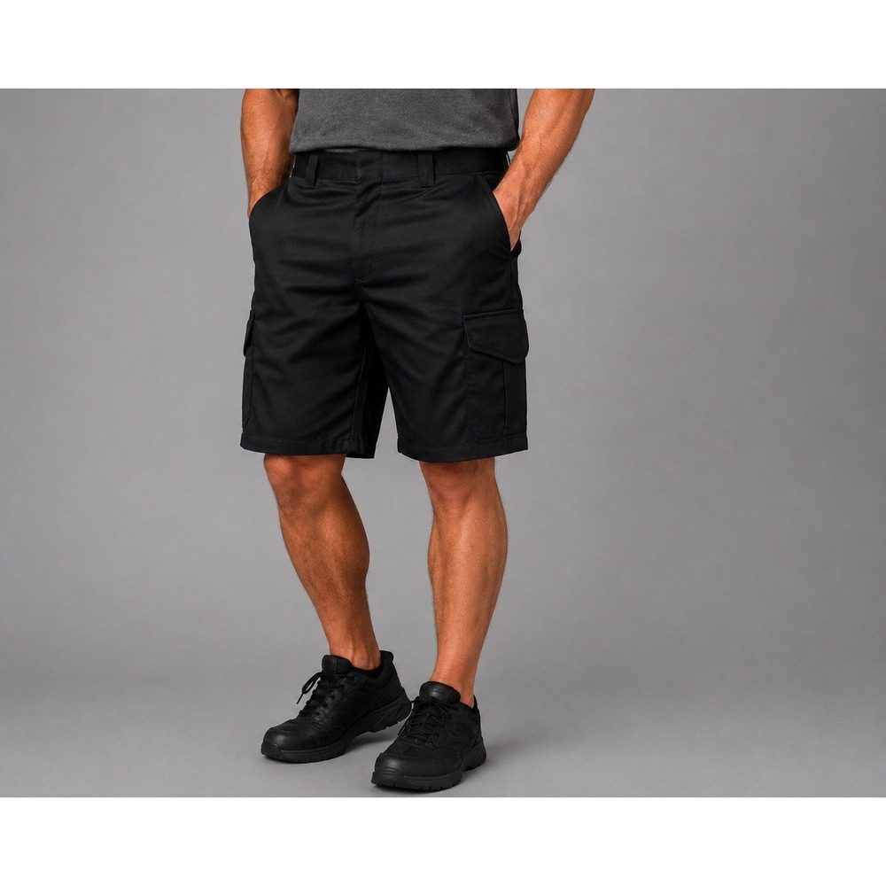 Blauer StreetGear Cargo Shorts Mens 40 Black Cotton Blend Work Tactical NWT